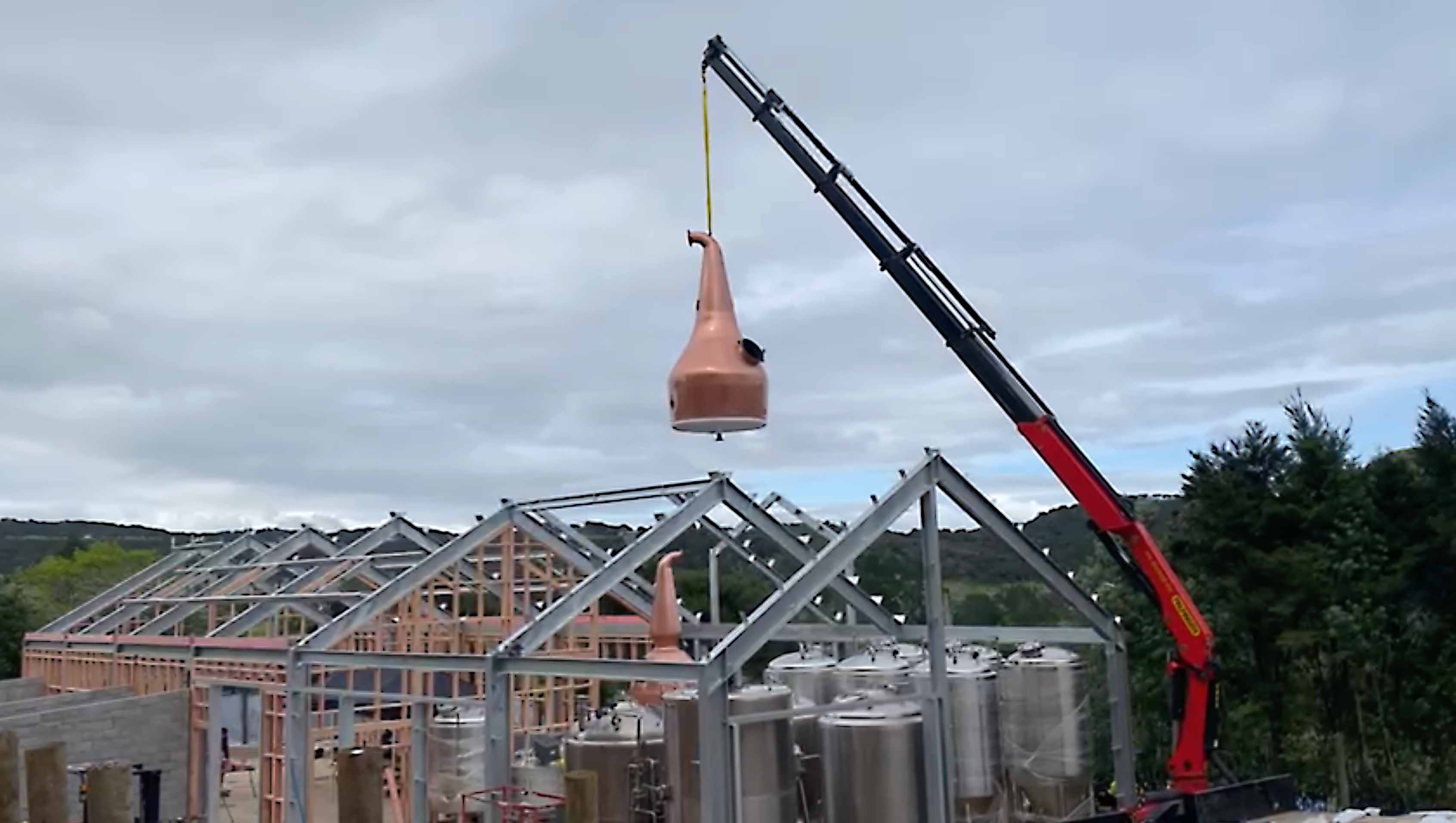 Distillery build update 5/10/22
