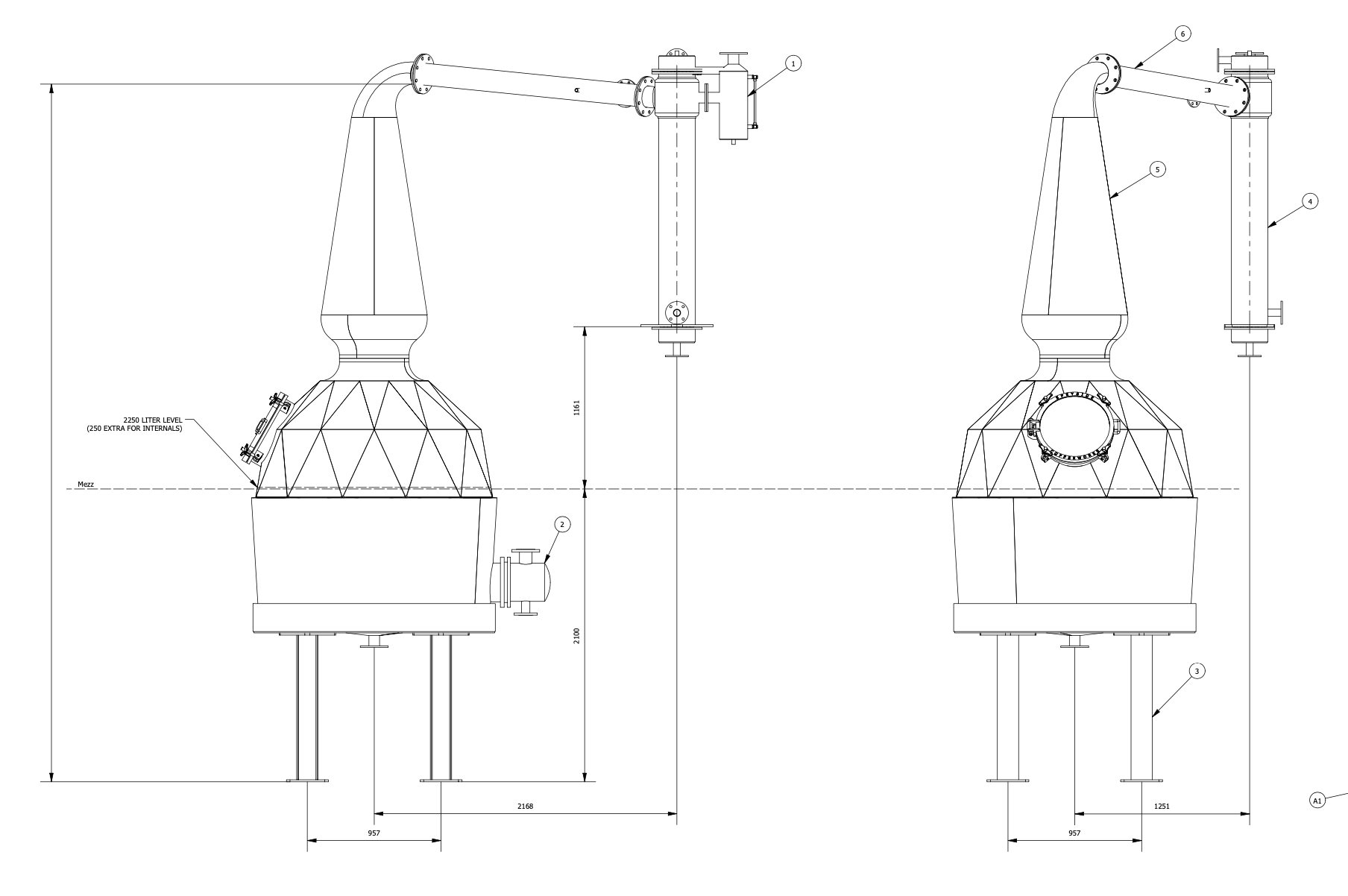 On Triangles, Geodesics and our spirit still.