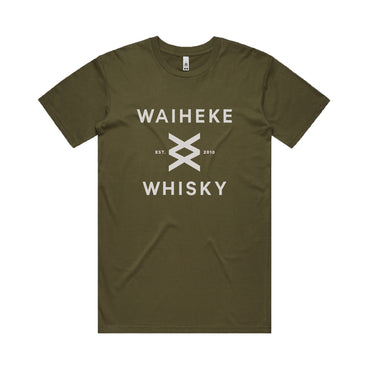 Mens T-Shirt - Still Crazy - Army Green