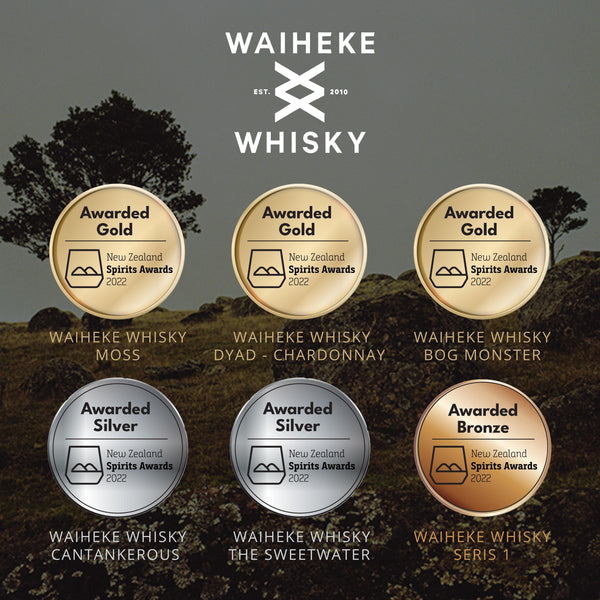 Awards for Waiheke Whisky (2022 Update)