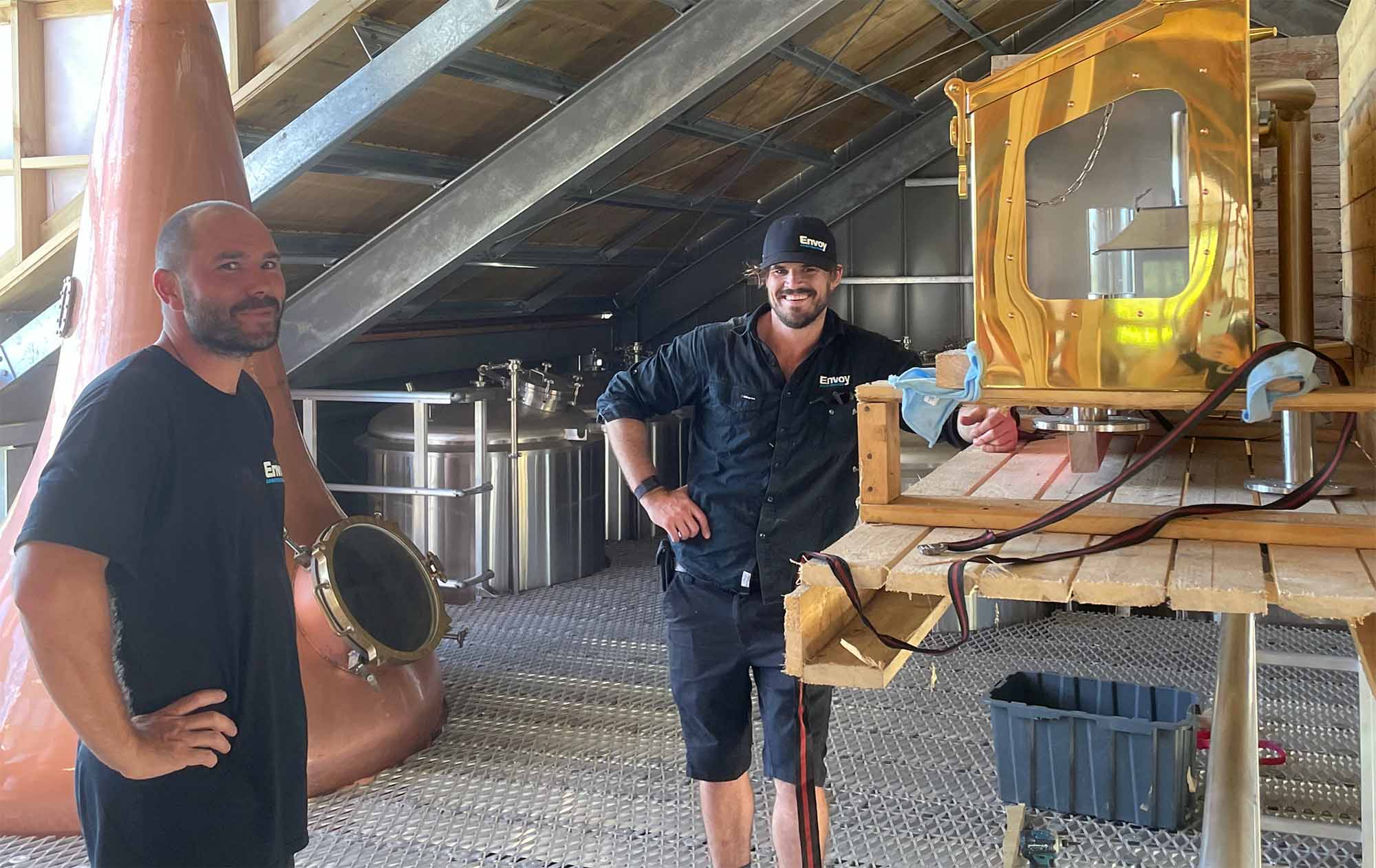 The spirit safe – Waiheke Whisky